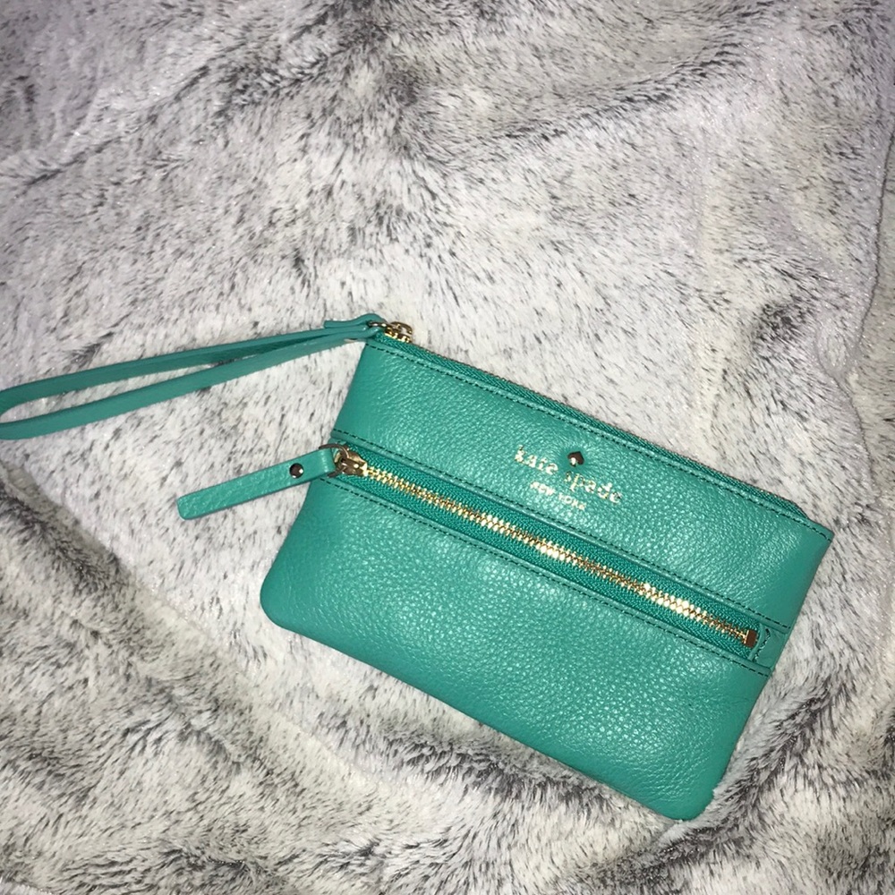 Green Kate Spade Wallet